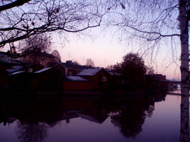 Porvoo at night