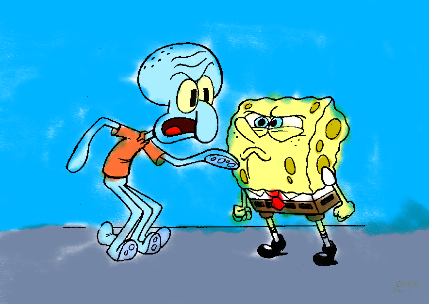 SpongeBob is Mad by henrytheanimator2006 on DeviantArt