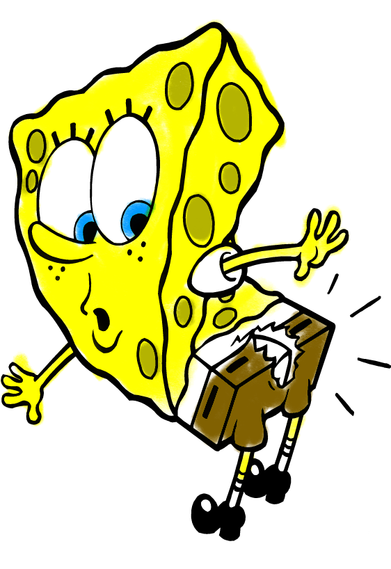 Ripped Pants SpongeBob by henrytheanimator2006 on DeviantArt