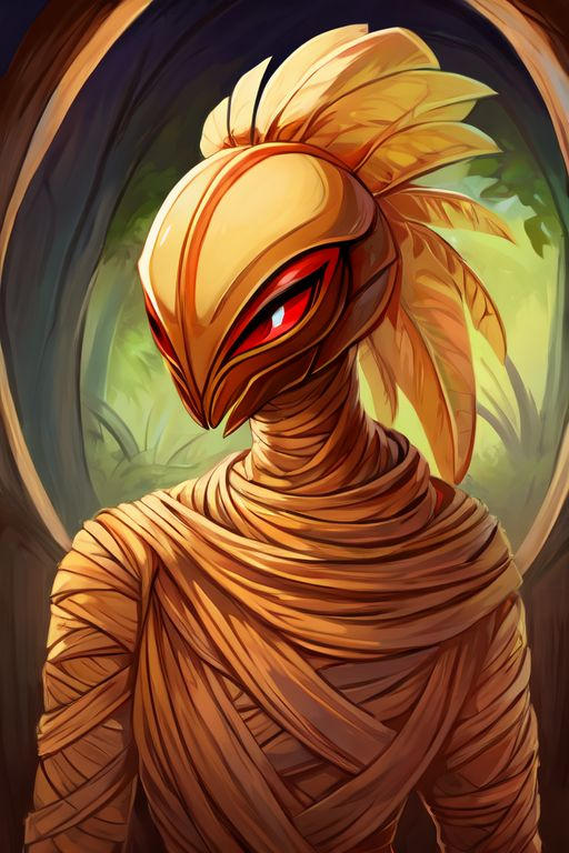 Mummy Insect Mummy Insectoid - Grim Saint Walkabout (AI) by wifeofahermaphrodite on ...