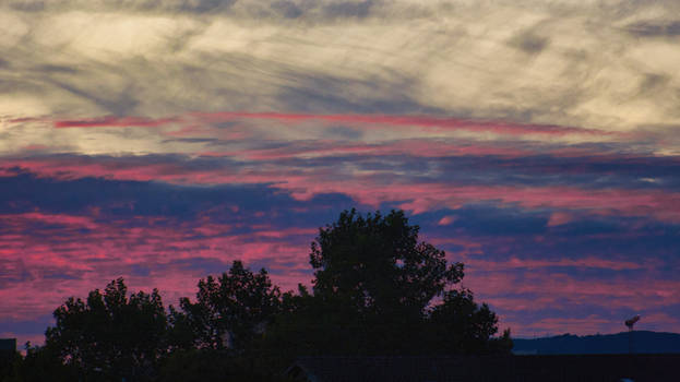 purple sunset