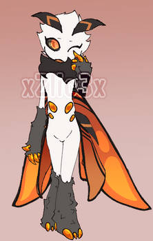 (OPEN) Moth Monster Anthro Adopt