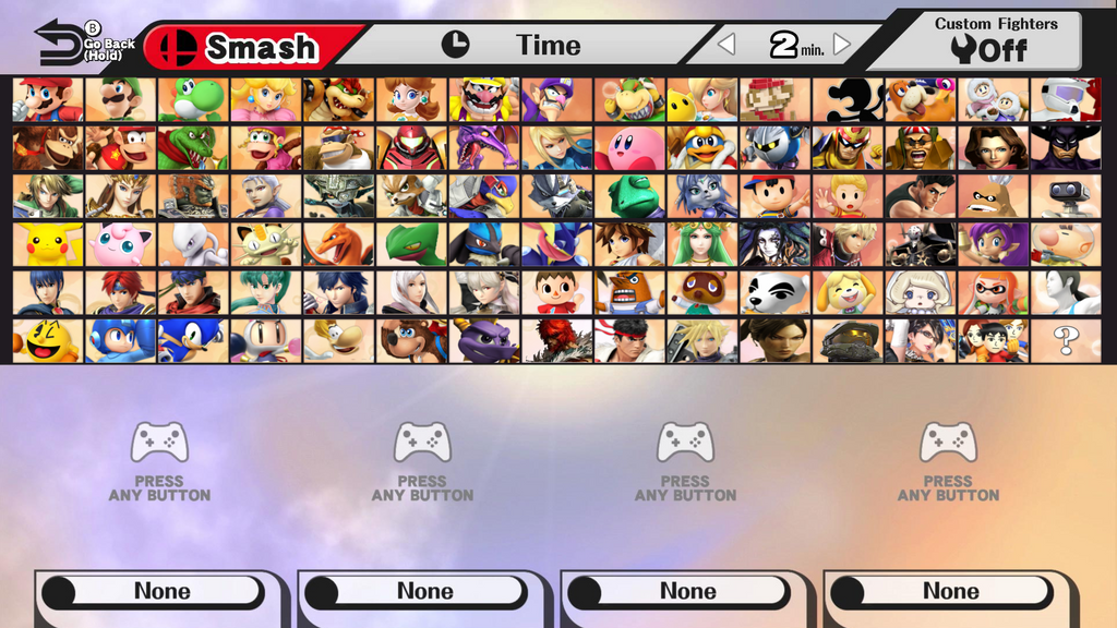 My Ideal Super Smash Brothers Roster by whosaskin on DeviantArt