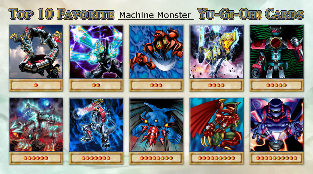 Top Ten Yugioh Machine Monsters by whosaskin on DeviantArt Top Ten Yugioh Machine Monsters by whosaskin on DeviantArt