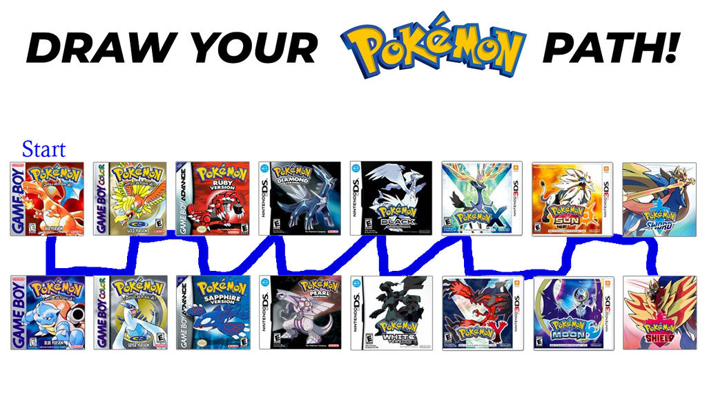 My Pokemon Path by whosaskin on DeviantArt