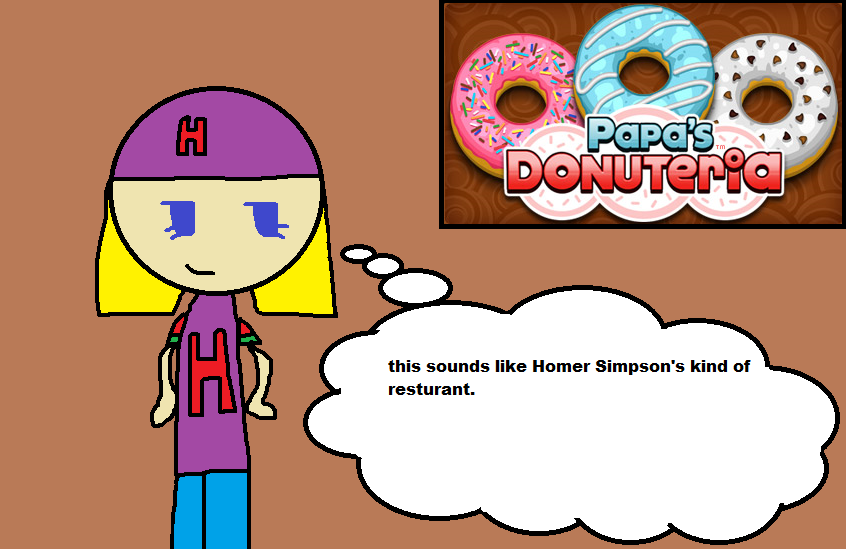 my thoughts on Papa's Donuteria