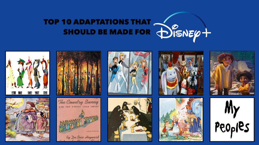 Adaptations that should be D+ OG's by hershey990 on DeviantArt