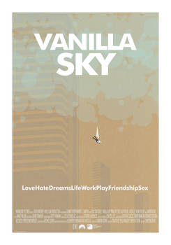 Fake Vanilla Sky Poster