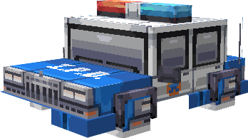 Police Car - Minecraft by Vincentoreo on DeviantArt