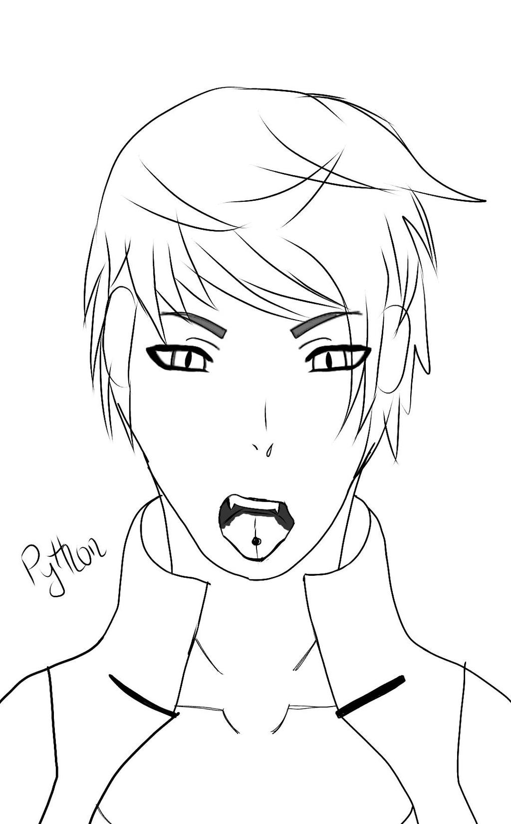 python (my OC .) by JRHillis on DeviantArt