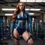 Sophie LatexHogwarts Gym leotard