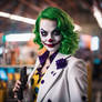 Emma Stone as the Joker 