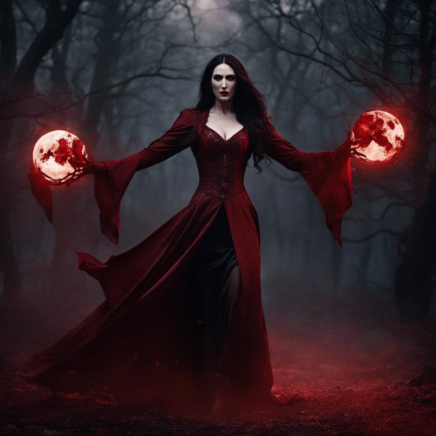 Vampire Blood Moon Python Code Melisandre Vampire Bloodmoon GOT by nono62 on DeviantArt