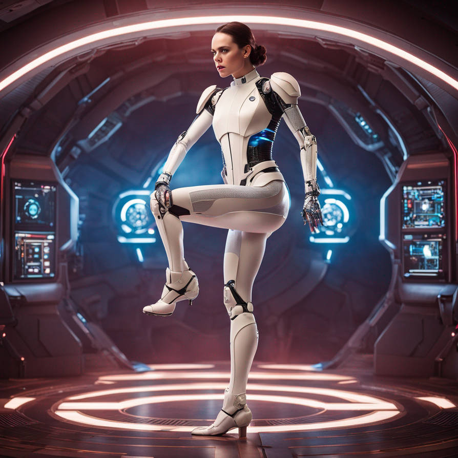 Cyborg Ridley Daisy Ridley cyborg by nono62 on DeviantArt