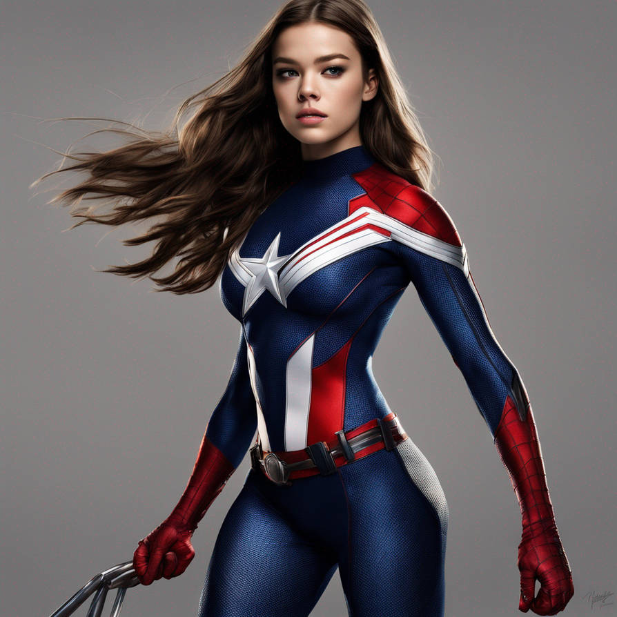 Hailee Steinfeld as Captain Spider SPIDERVERSE