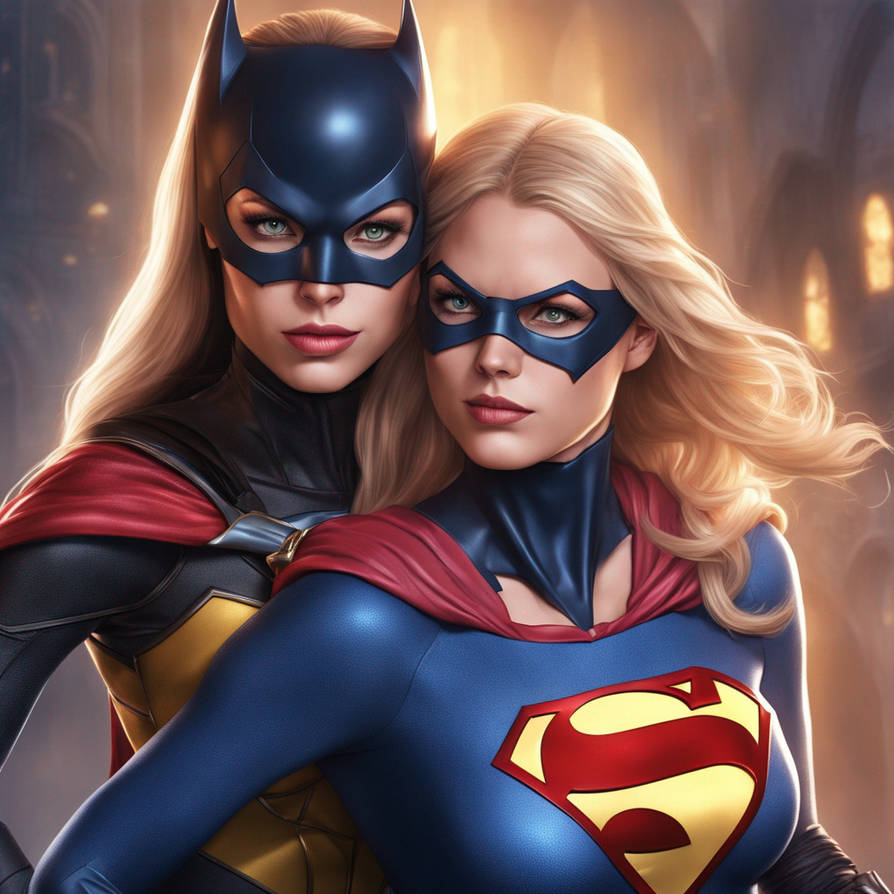 Supergirl and Batgirl : Superfriends (or more?)