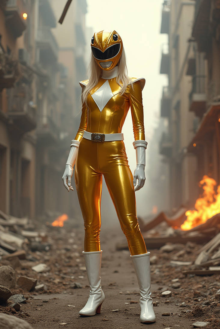 Gold Ranger POWER RANGERS by nono62 on DeviantArt