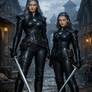 Sansa and Arya Stark House of the Witcher