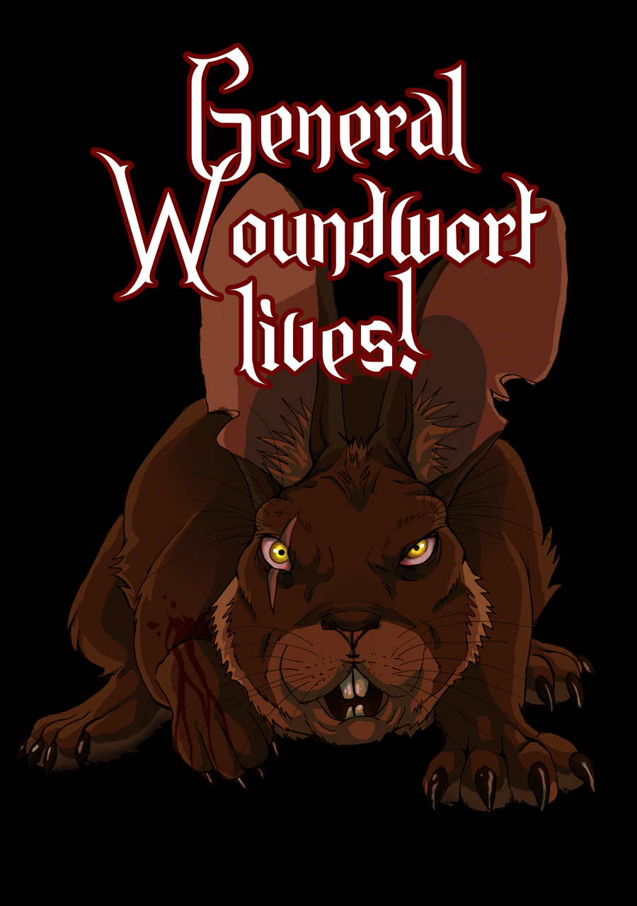General Woundwort lives - t-shirt by LadyFiszi