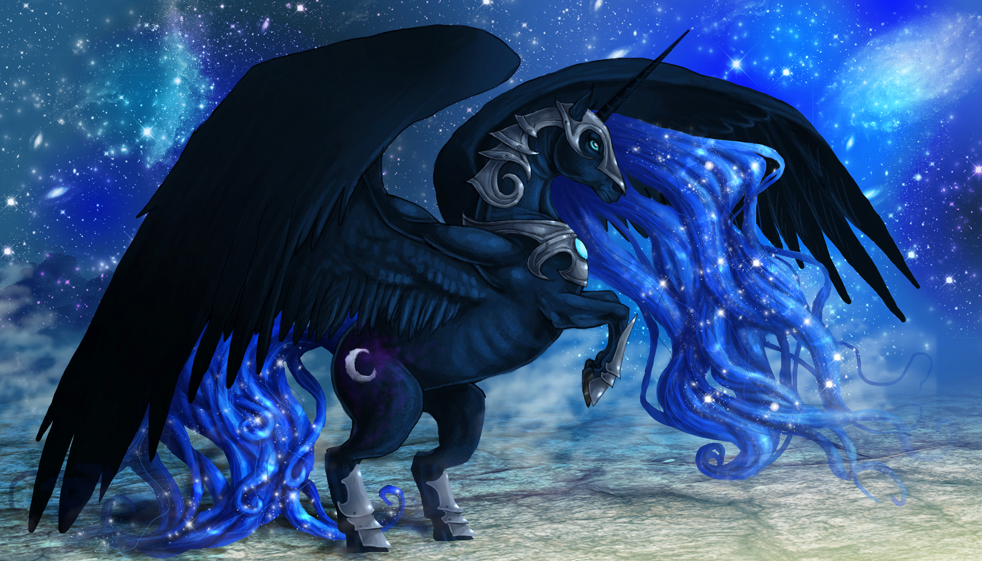 My Little Pony - Nightmare Moon realistic version