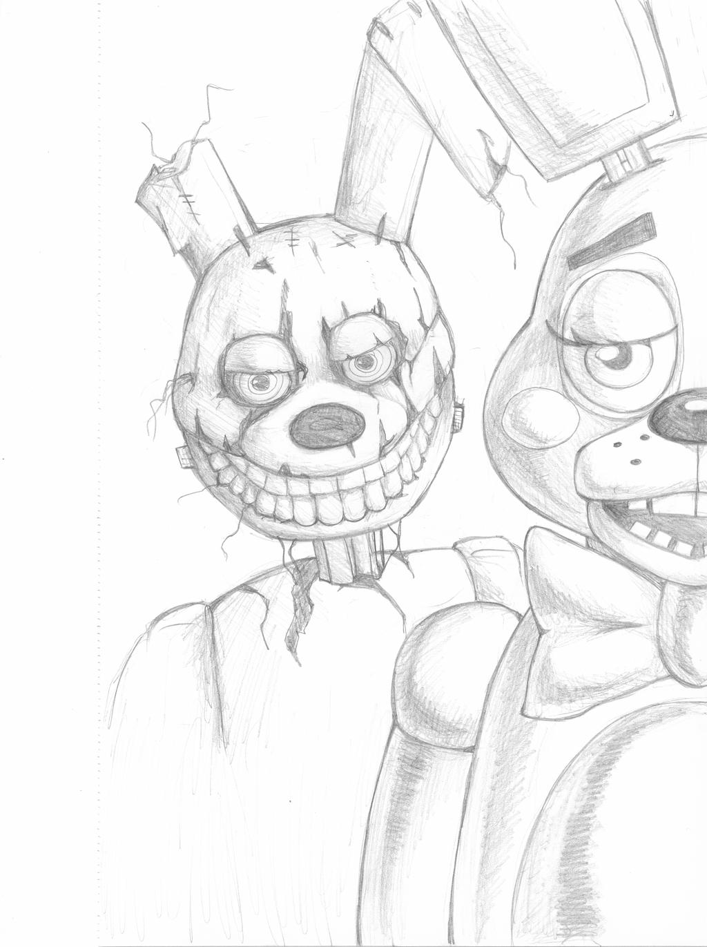 Five night at Freddy's - lineart