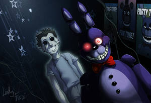 Fnaf - Bonnie and his ghost