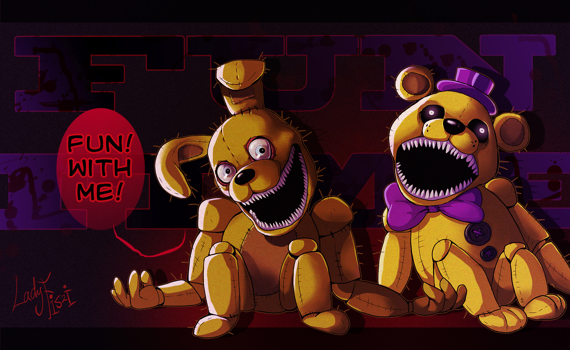 FNAF 4 anime version part 2 by CrazyMegaArtist on DeviantArt