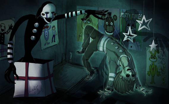 FNAF - Puppet and their ghost