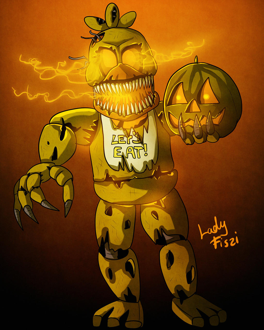Jack O Chica By Ladyfiszi On Deviantart Jack O Chica By Ladyfiszi On Deviantart