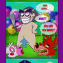 Silly FNAF World comics - Naked Purple Guy