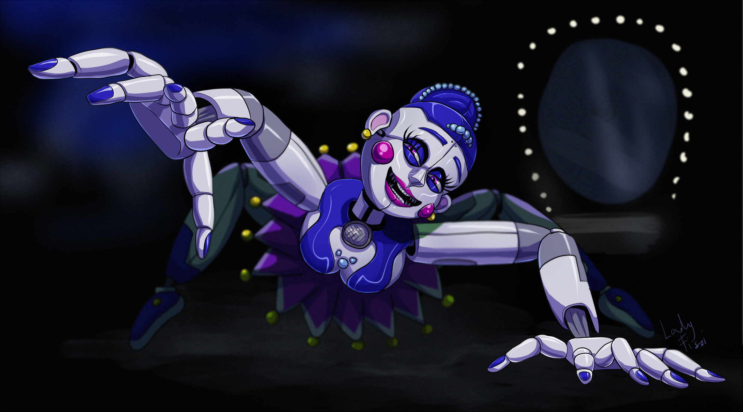 Five Nights At Freddy s Ballora FNAF SL - Ballora by LadyFiszi on DeviantArt