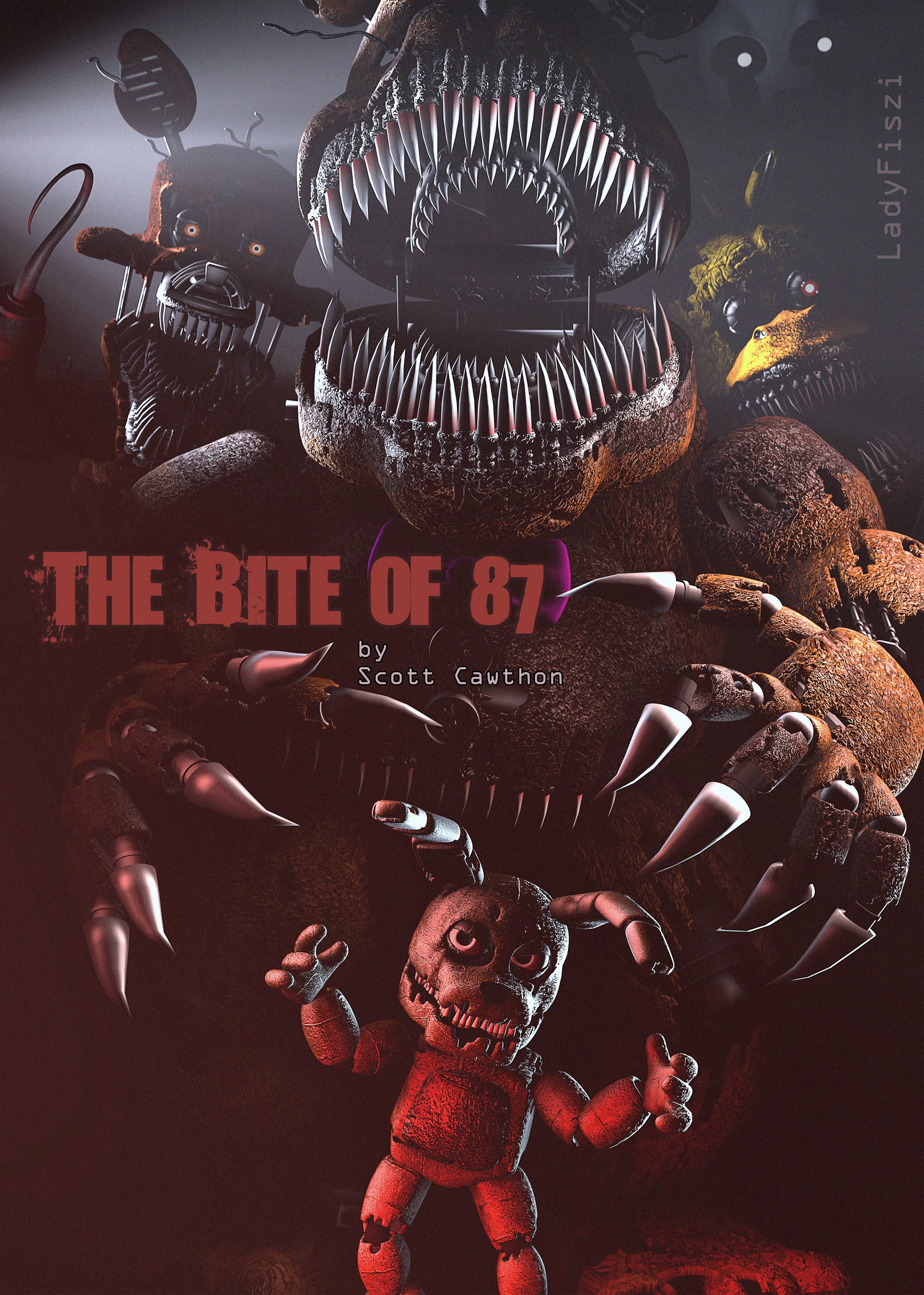 The Bite of 87 - FNAF movie poster (fan made)