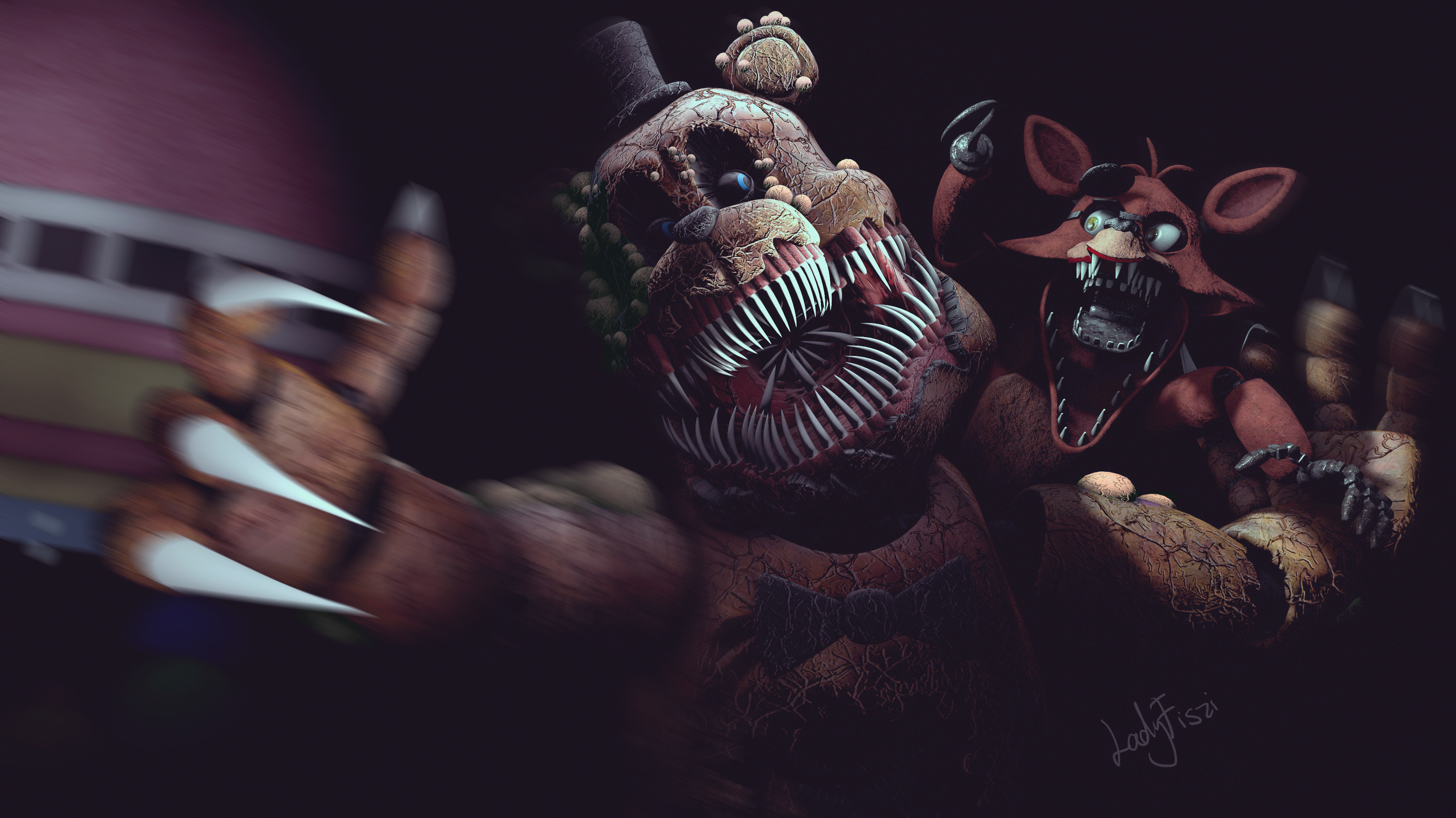 Twisted Freddy vs Foxy - SFM