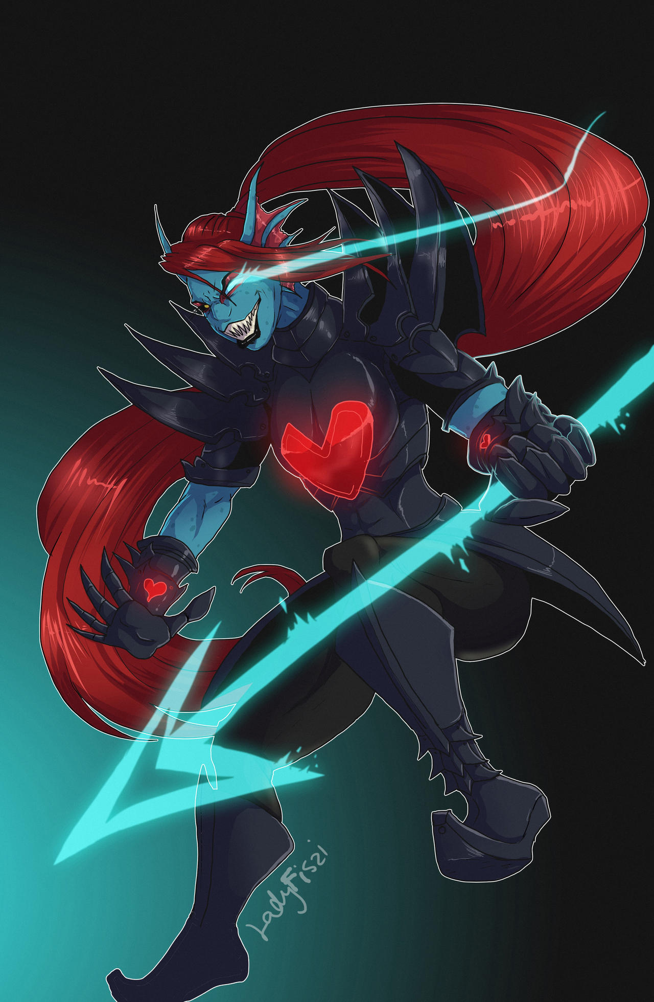 A Real Hero Laughs at Death - Undyne