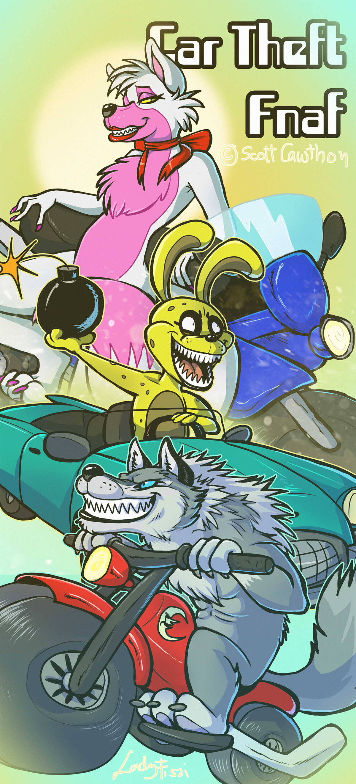 FNAF SB - Car Theft Fnaf