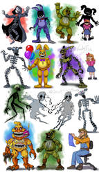 FNAF encyclopedia characters