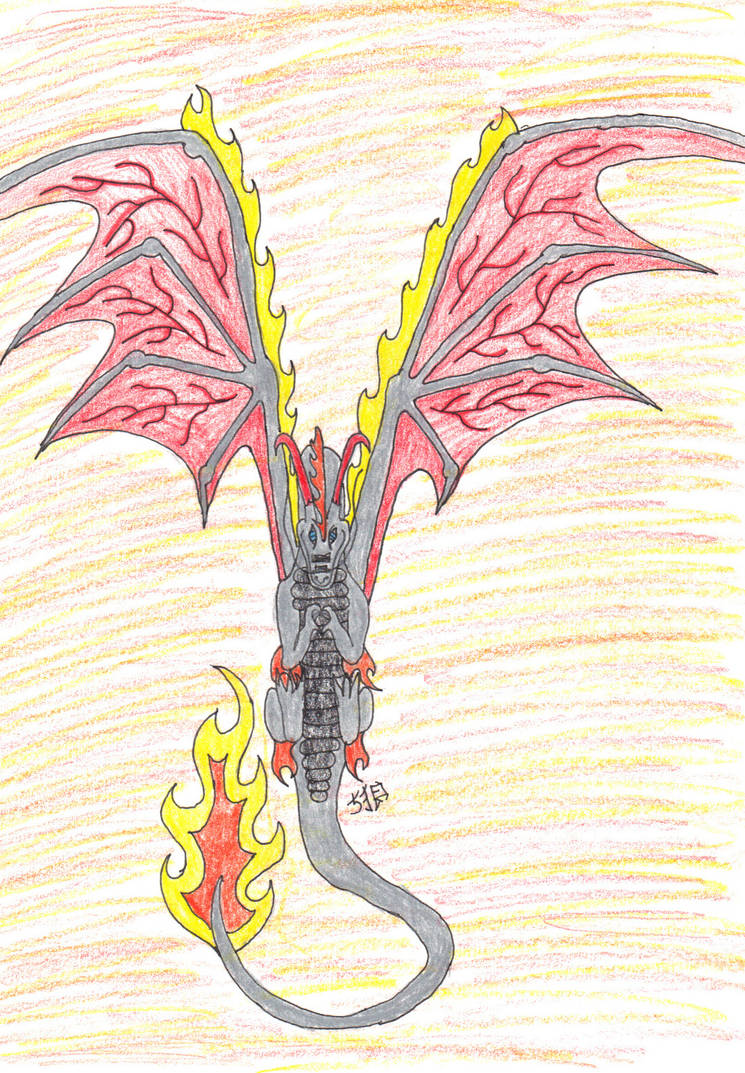 Fire Dragon by ChiOokamiArts on DeviantArt