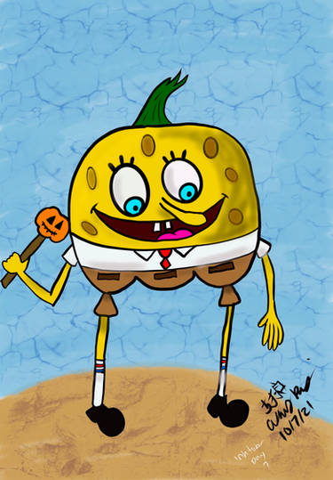 SpongeBob's New Blue Underwear (Edition) by SERGIBLUEBIRD16 on