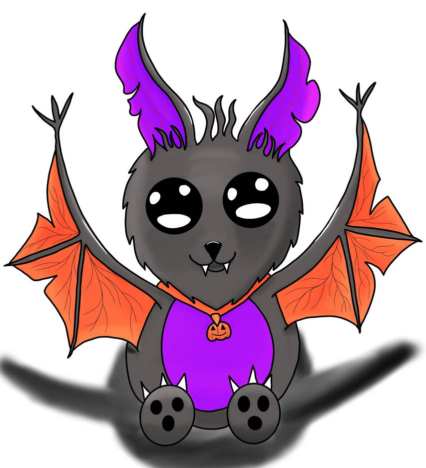 Colorful Bats Deviantart Bat by ChiOokamiArts on DeviantArt