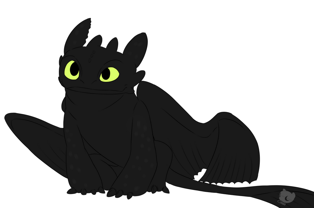 Cute Toothless by ChibiKemono on DeviantArt