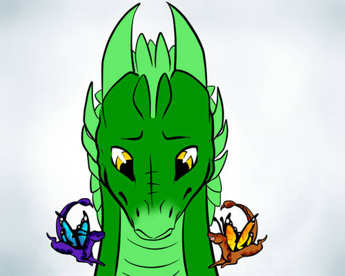 Farloft and the butterfly dragons