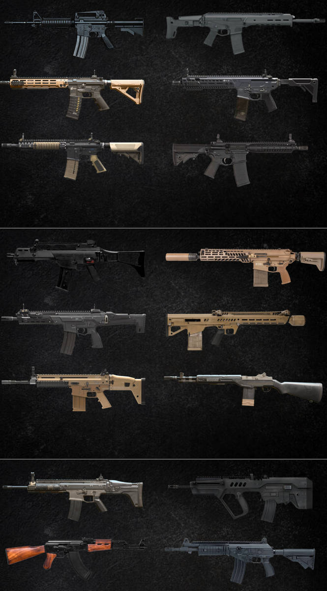 Assault Rifle/Battle Rifle (1) by ArbiterChoose on DeviantArt