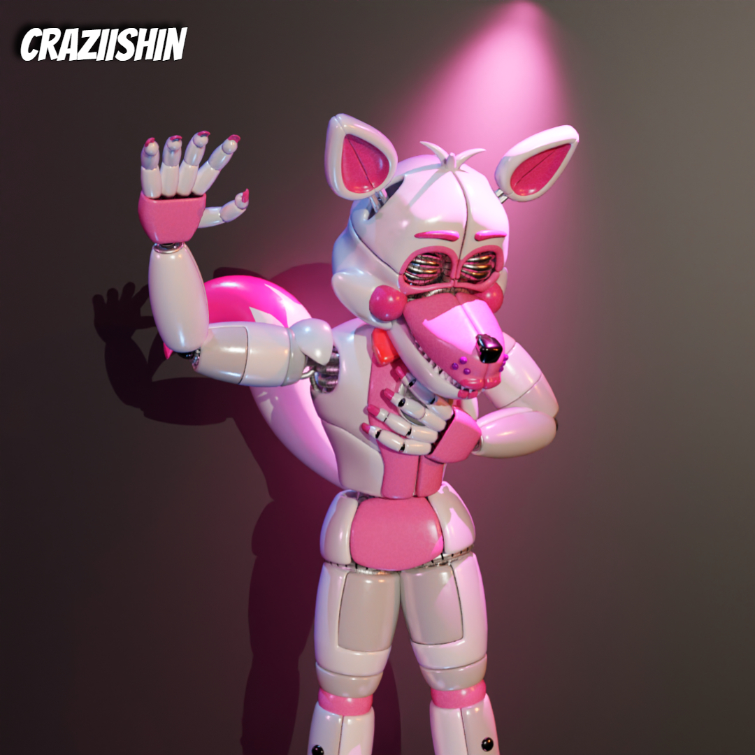 Lolbit And Funtime Foxy! (FNAF/Blender) by Pattman2005 on DeviantArt