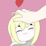 Your hand on ellies head