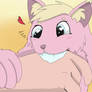 Ellie is good at biting things~