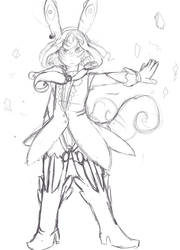 mahou shoujo meowstic sketch