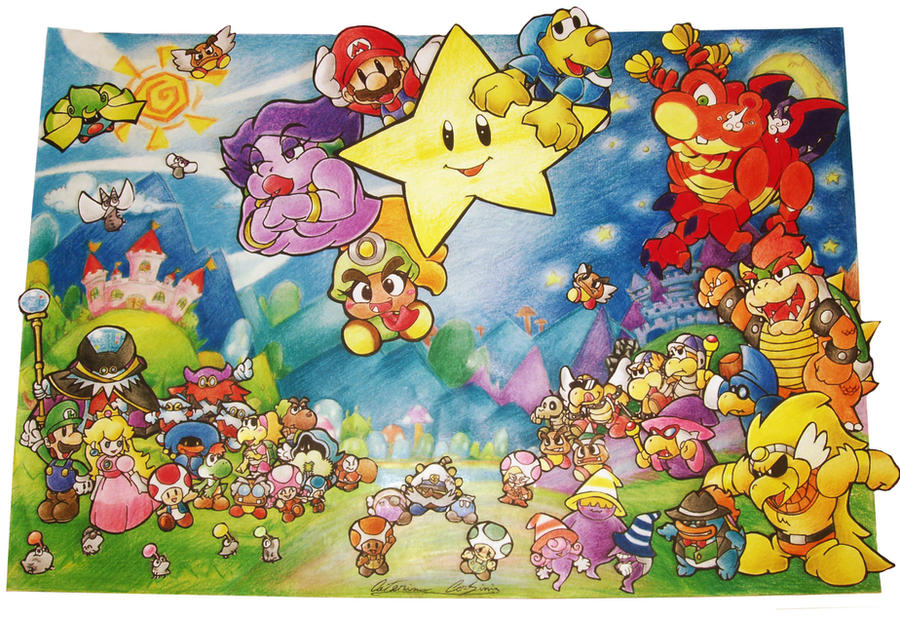 Paper Mario Anything A Paper Mario Story by SuperCaterina on DeviantArt