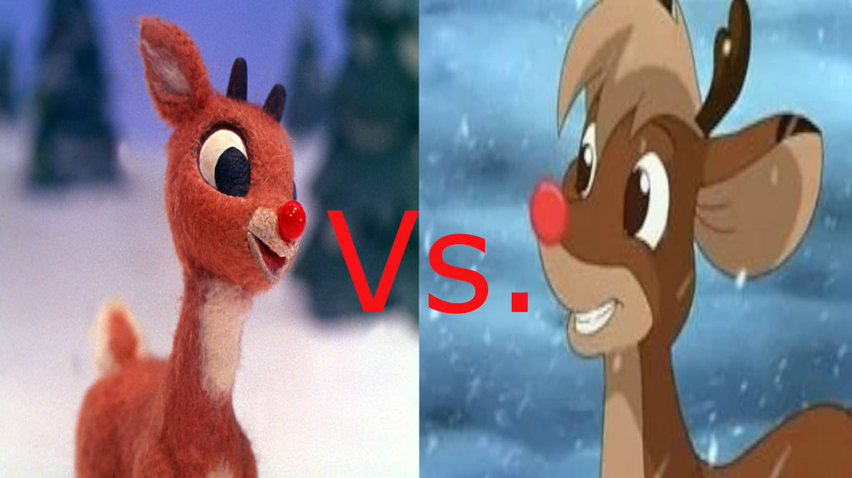 Original vs. Remake: Rudolph by NPMahoney on DeviantArt
