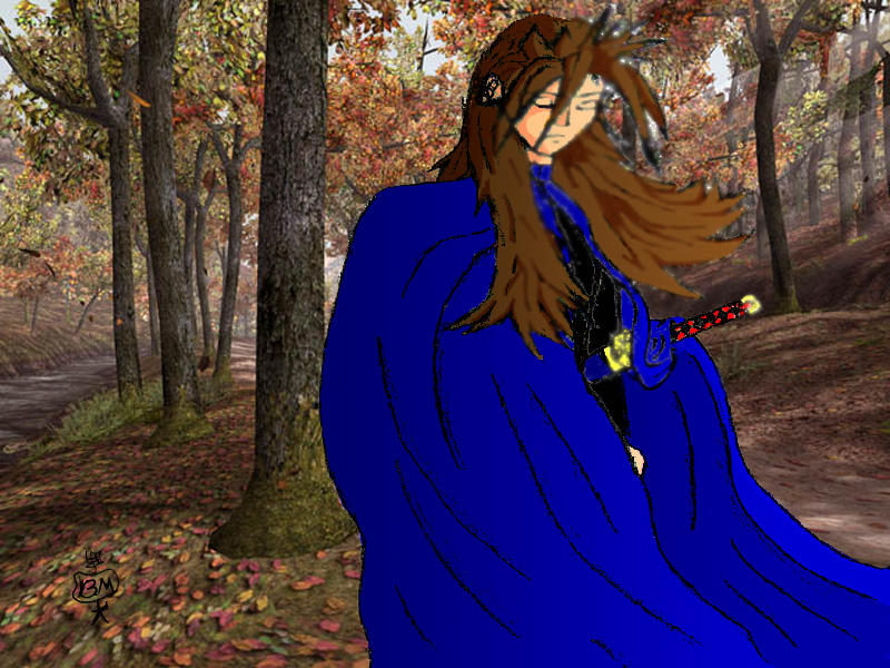 Edited Hayabusa in forest