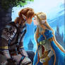 King and queen of Hyrule